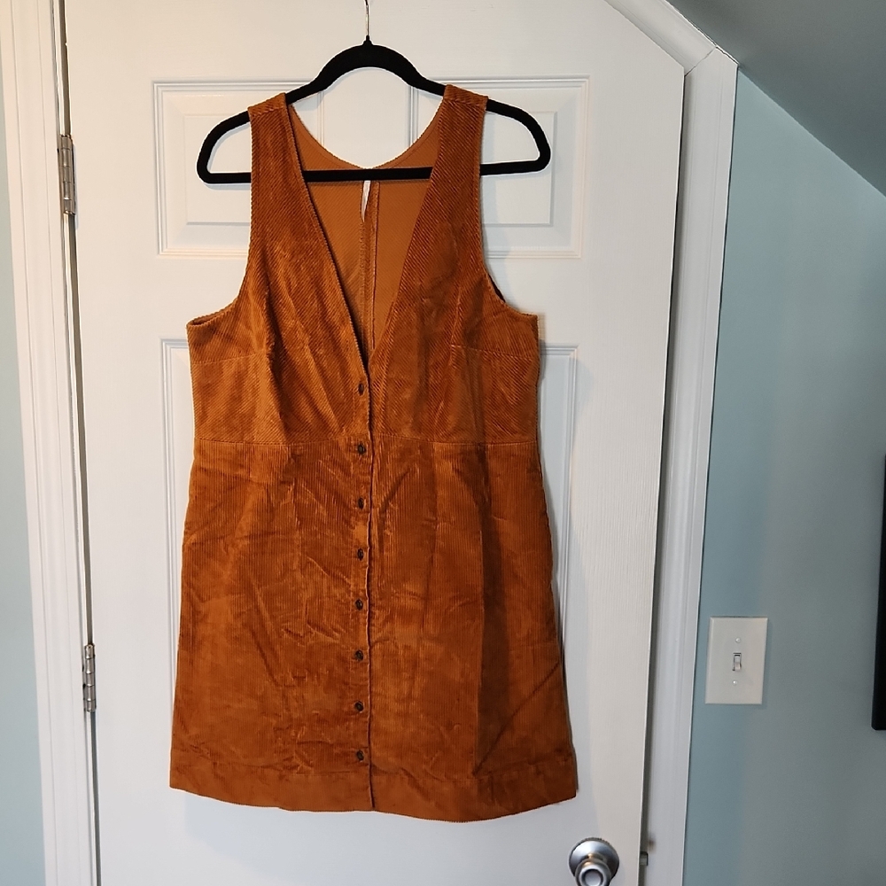 Free People Rust Mini Dress